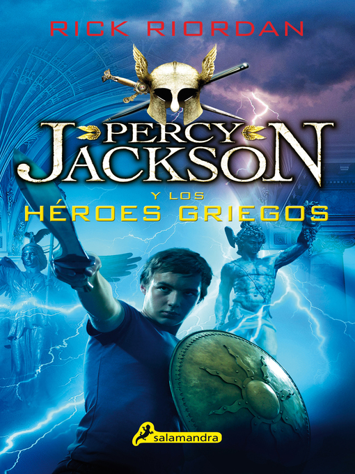 Cover image for Percy Jackson y los héroes griegos